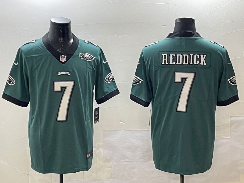 Men Philadelphia Eagles #7 Reddick Green 2025 Nike Vapor Limited NFL Jersey style 2->philadelphia eagles->NFL Jersey